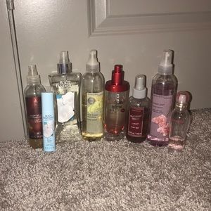 8 perfumes/ body sprays